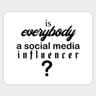 Social Media Influencer Sticker